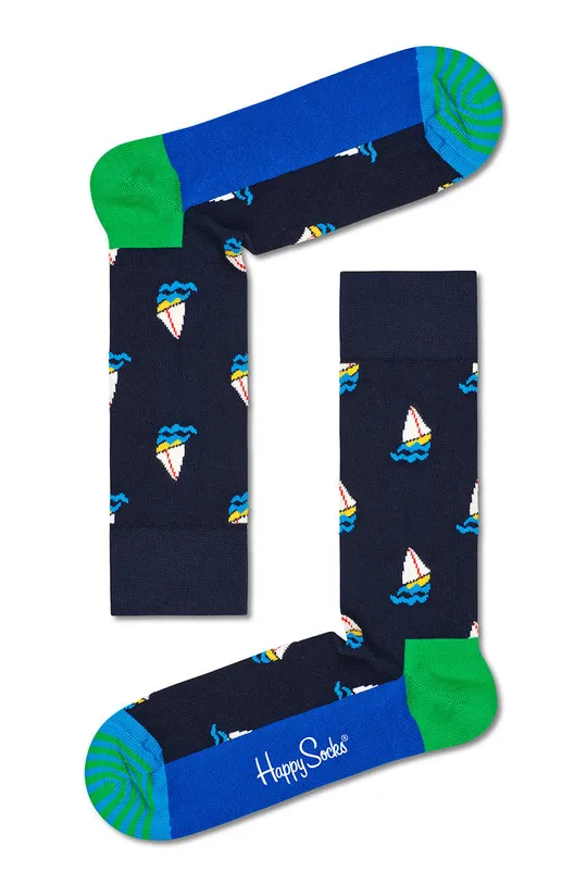 Ponožky Happy Socks (4-pak)  86% Bavlna, 2% Elastan, 12% Polyamid