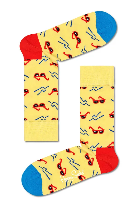 Ponožky Happy Socks (5-pak)  86% Bavlna, 2% Elastan, 12% Polyamid