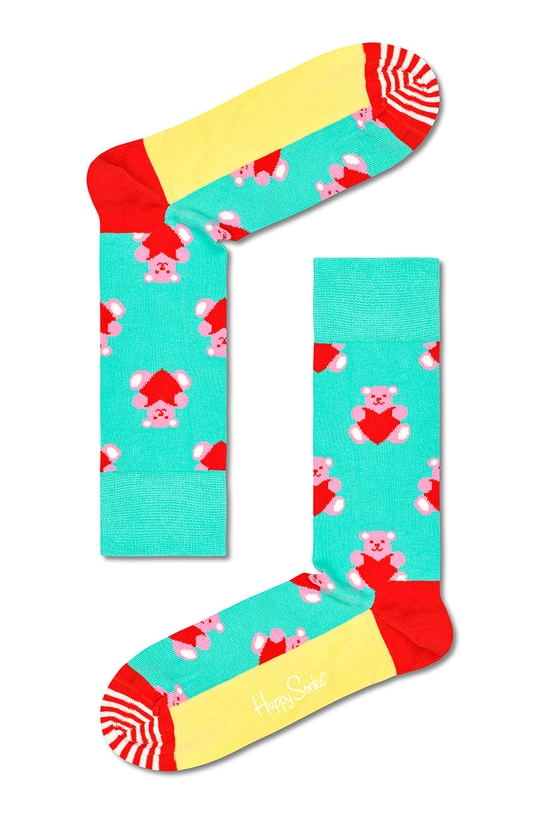 Happy Socks skarpetki I Love You (3-pack) 86 % Bawełna, 2 % Elastan, 12 % Poliamid