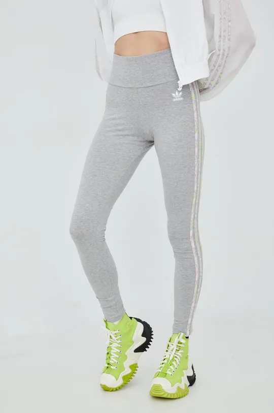 szary adidas Originals legginsy HT5968 Damski