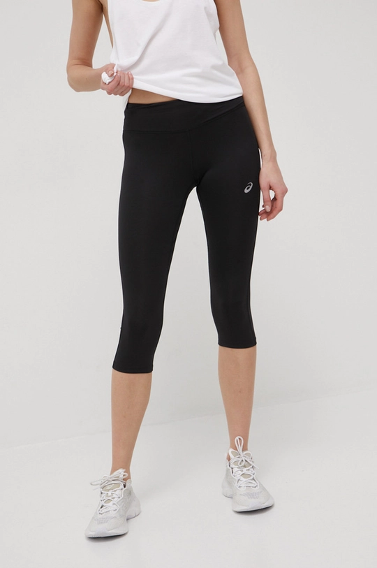 czarny Asics legginsy treningowe Core Capri Damski