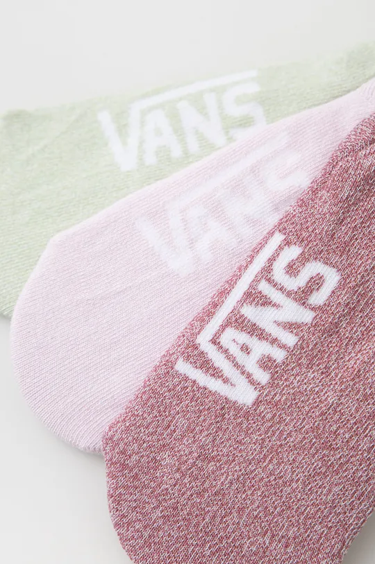 Vans - Κάλτσες (3-pack) ροζ