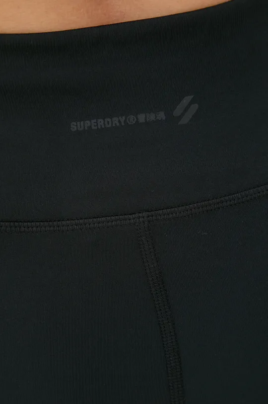 czarny Superdry legginsy