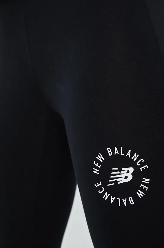 czarny New Balance legginsy WP21800BK