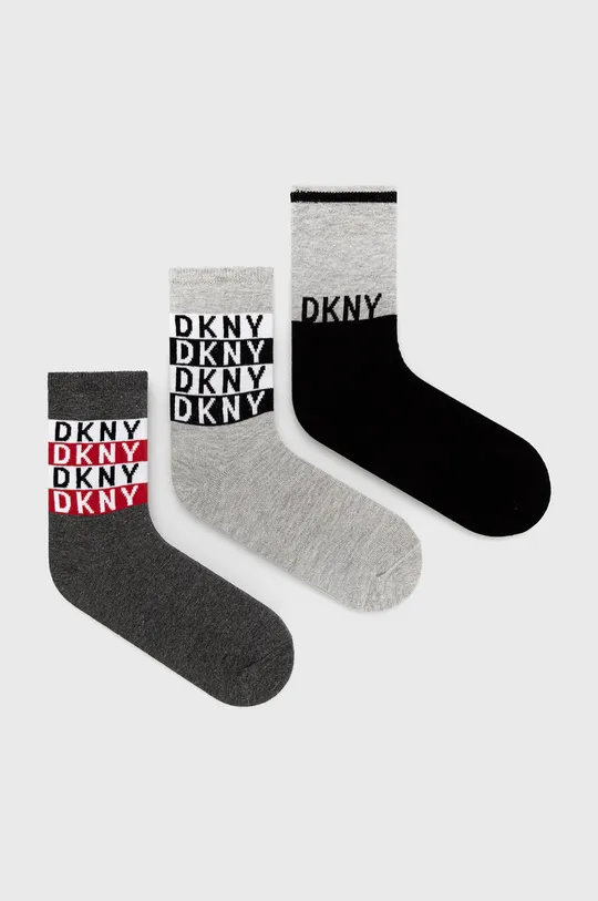 γκρί Dkny - Κάλτσες (3-pack) Γυναικεία