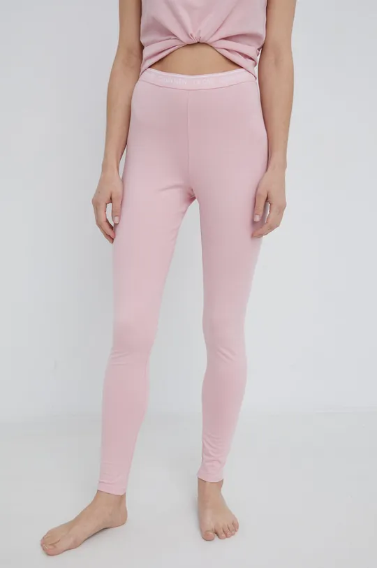 różowy Calvin Klein Underwear legginsy lounge Damski