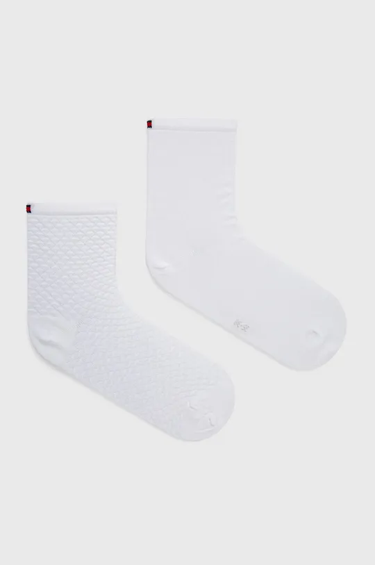 biela Ponožky Tommy Hilfiger (2-pak) Dámsky