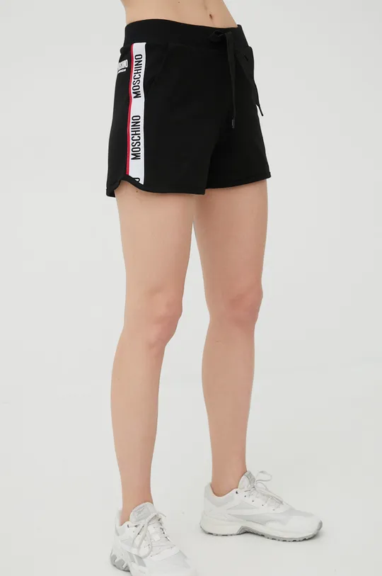 μαύρο Σορτς πιτζάμας Moschino Underwear Γυναικεία