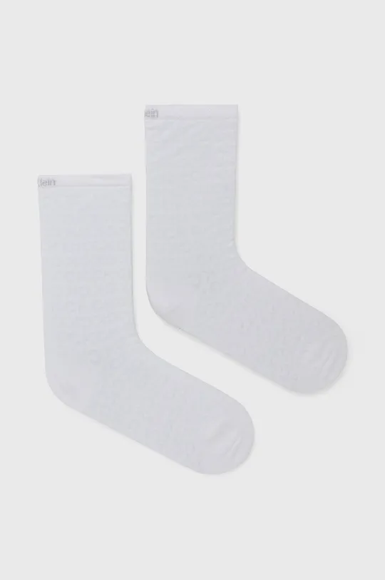 biela Ponožky Calvin Klein (2-pak) Dámsky