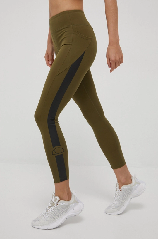 zielony Ellesse legginsy Damski