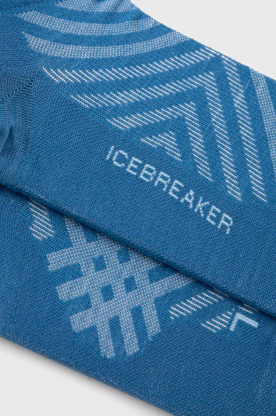 Шкарпетки Icebreaker Run+ Ultralight Micro фіолетовий