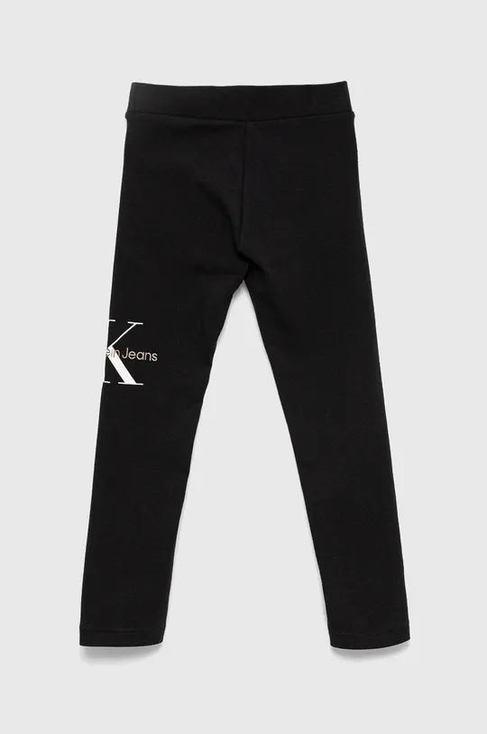 Calvin Klein Jeans legginsy dziecięce IG0IG01436.PPYY czarny