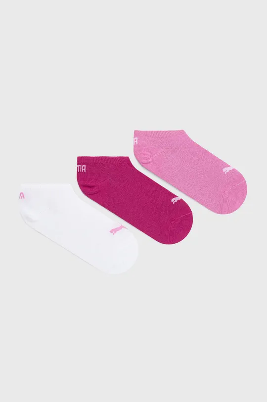 ροζ Puma - Παιδικές κάλτσες (3-pack) Για κορίτσια