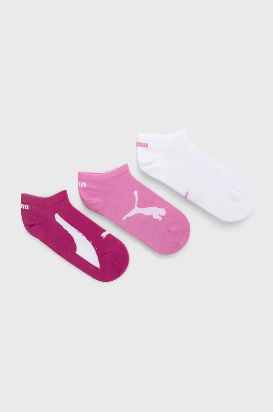ροζ Puma - Κάλτσες (3-pack) Για κορίτσια