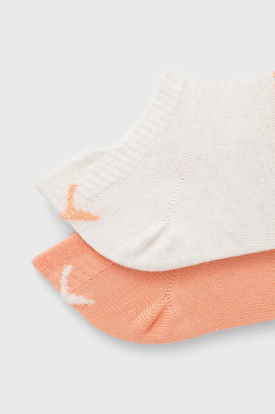 Detské ponožky Puma (2-pak) 935463.G oranžová