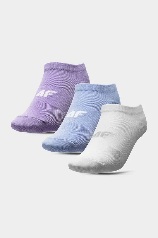 блакитний Дитячі шкарпетки 4F Для дівчаток