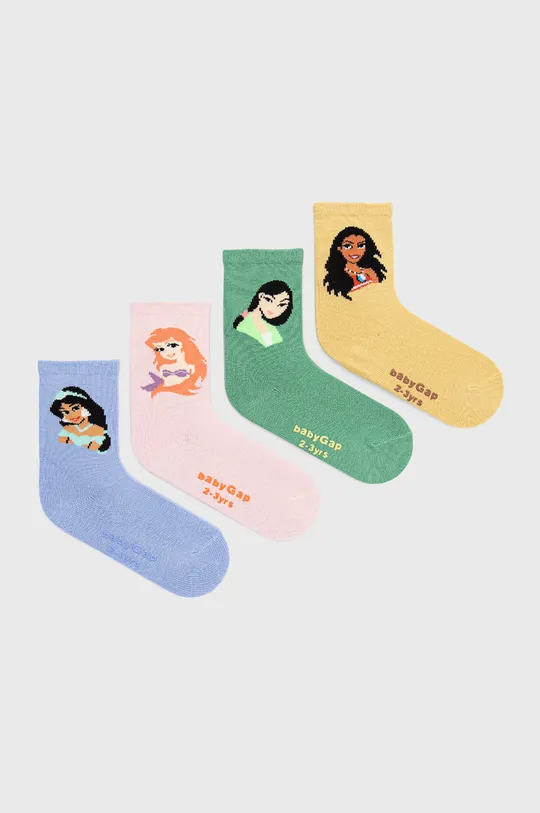 πολύχρωμο Παιδικές κάλτσες GAP (4-pack) Για κορίτσια