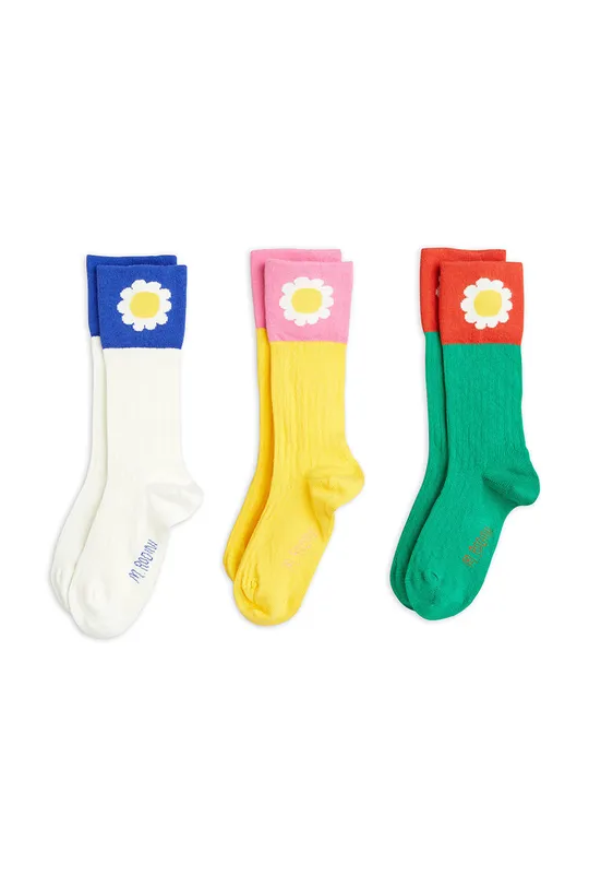 барвистий Дитячі шкарпетки Mini Rodini (3-pack) Для дівчаток