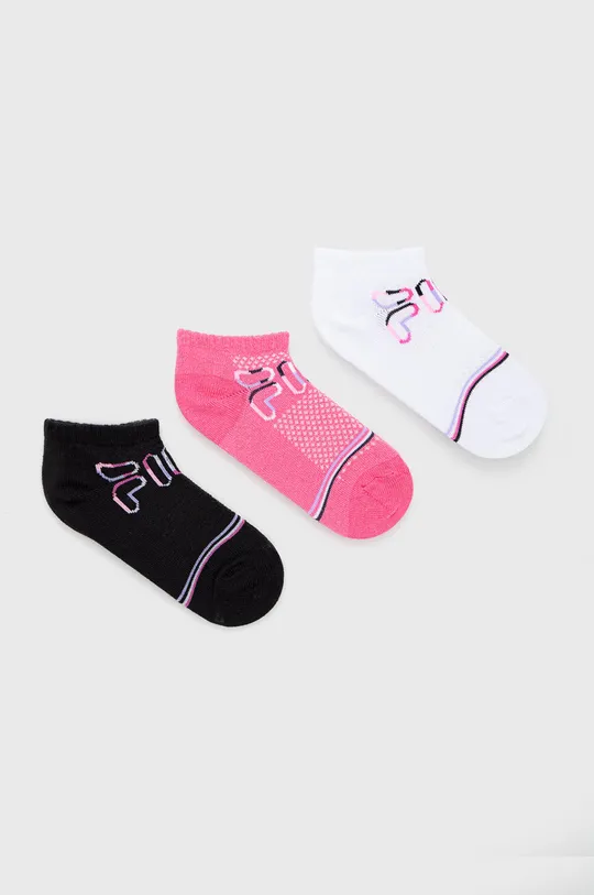 ροζ Παιδικές κάλτσες Fila(3-pack) Για κορίτσια
