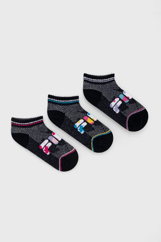 тёмно-синий Детские носки Fila (3-pack) Для девочек