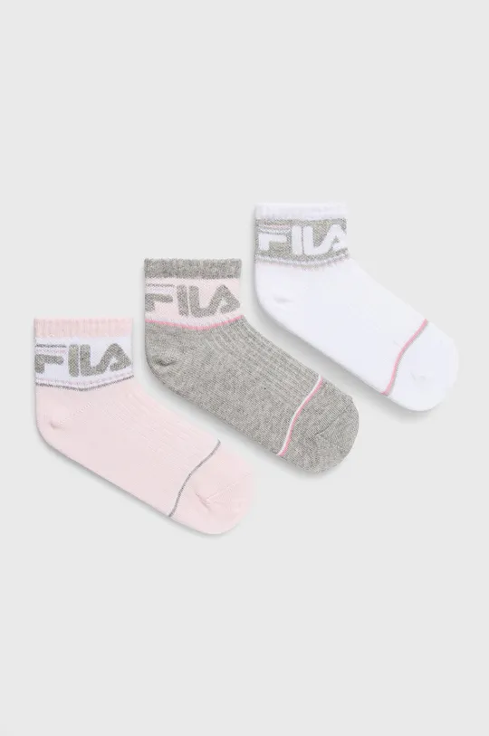 πολύχρωμο Παιδικές κάλτσες Fila(3-pack) Για κορίτσια