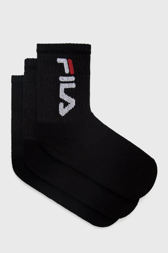 μαύρο Παιδικές κάλτσες Fila(3-pack) Για κορίτσια