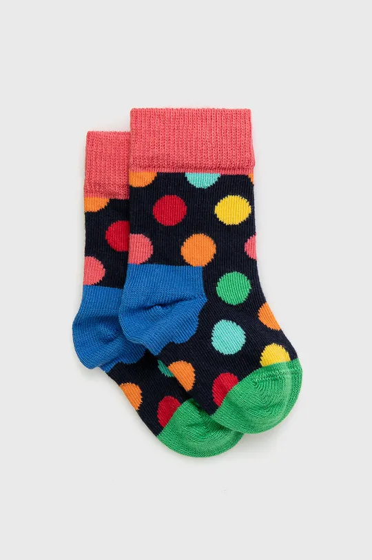 viacfarebná Detské ponožky Happy Socks Kids Big Dot Detský