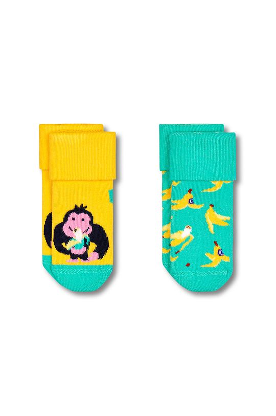 vícebarevná Dětské ponožky Happy Socks (2-pack) Dětský