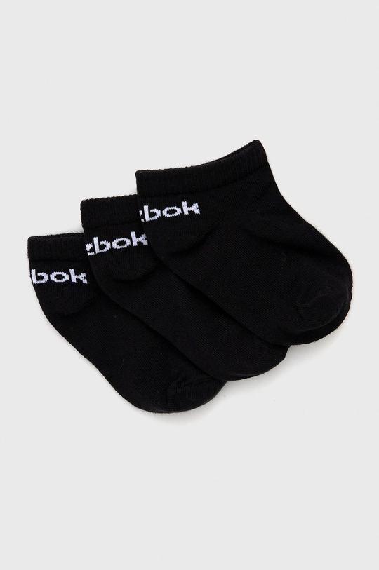 crna Dječje čarape Reebok (3-pack) Dječji