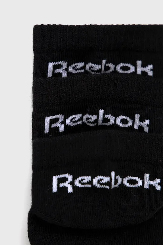 Dječje čarape Reebok (3-pack) crna