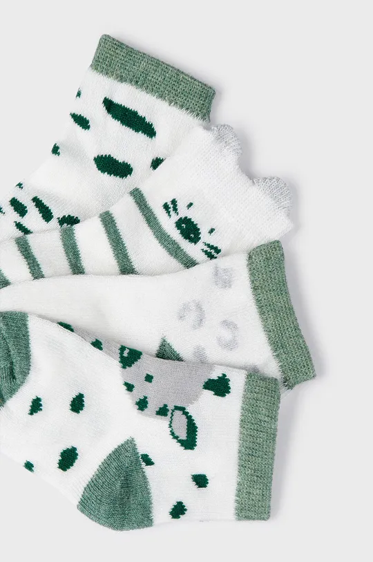 Παιδικές κάλτσες Mayoral Newborn 4-pack πράσινο