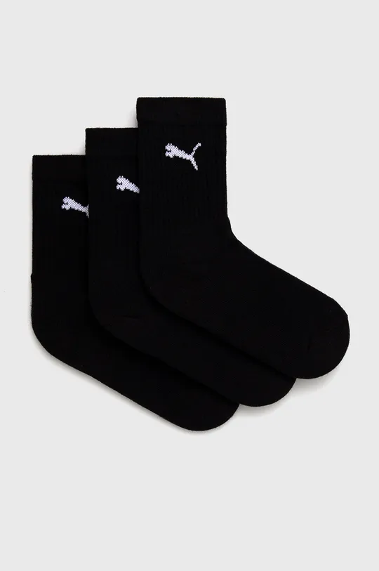μαύρο Puma - Παιδικές κάλτσες (3-pack) Παιδικά