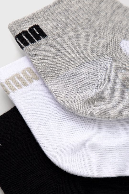 Detské ponožky Puma (3-pak) 907961 biela