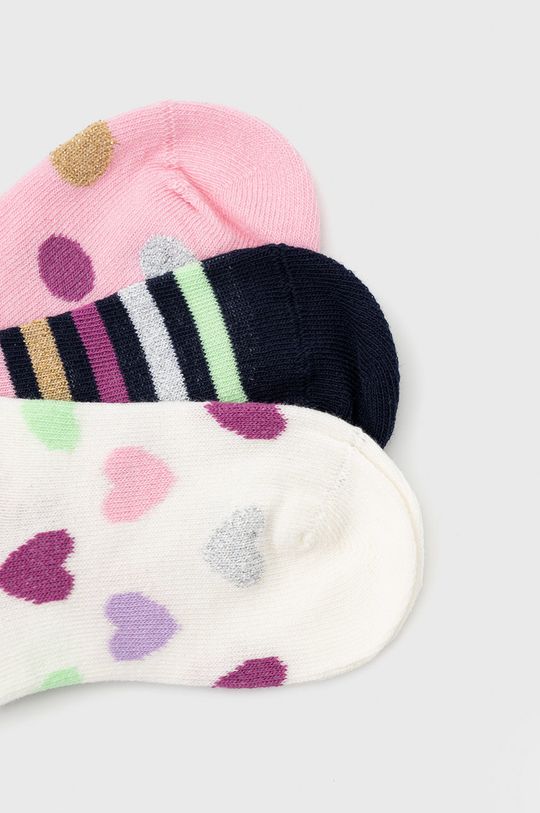 Dětské ponožky United Colors of Benetton pastelově růžová