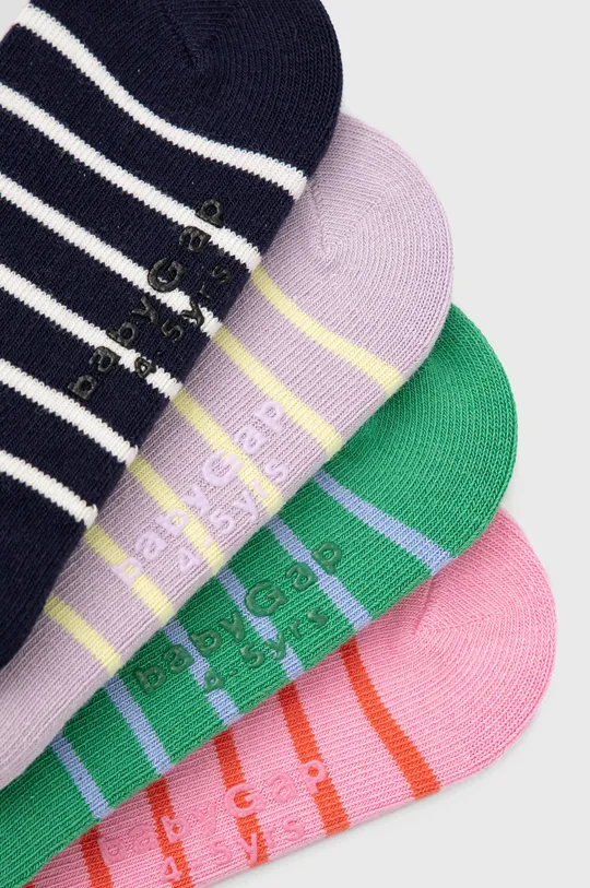 Detské ponožky GAP (4-pak) (4-pak) viacfarebná