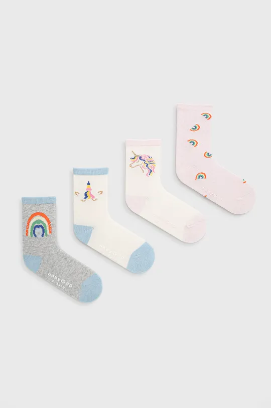 πολύχρωμο Παιδικές κάλτσες GAP (4-pack) Παιδικά