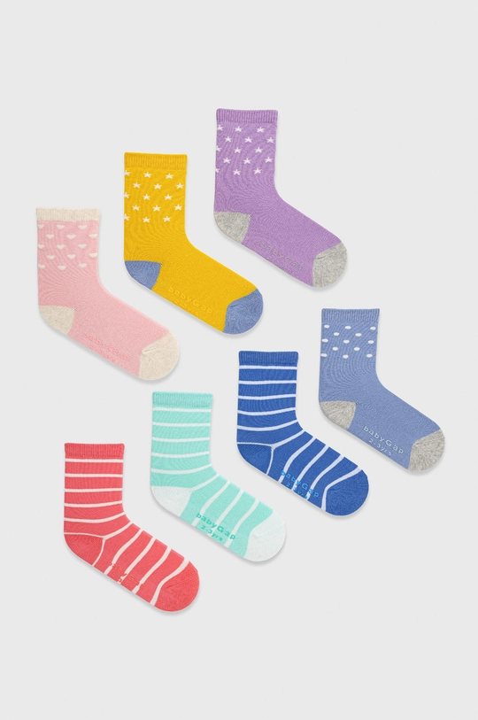 multicolor GAP skarpetki dziecięce (7-pack) Dziecięcy