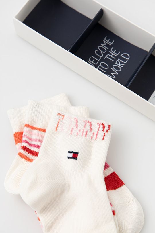 Dětské ponožky Tommy Hilfiger růžová