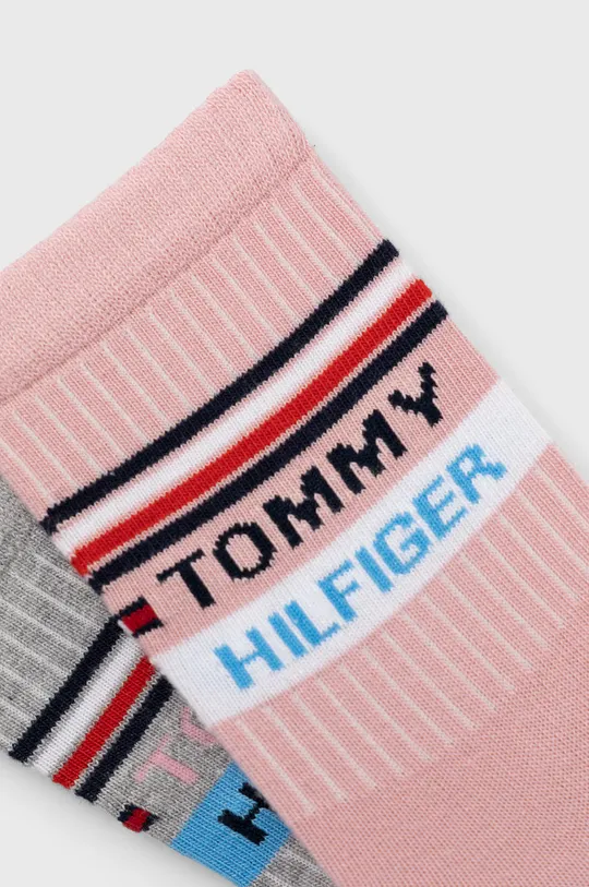 Tommy Hilfiger - Παιδικές κάλτσες (2-pack) γκρί