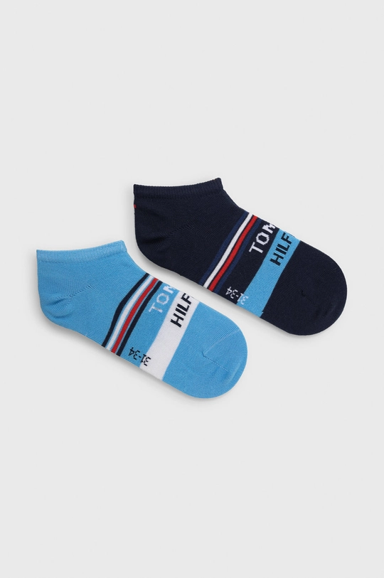 niebieski Tommy Hilfiger skarpetki dziecięce (2-pack) Dziecięcy