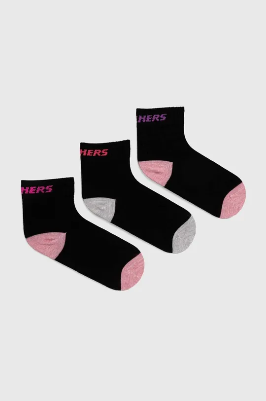 čierna Detské ponožky Skechers 3-pak Detský