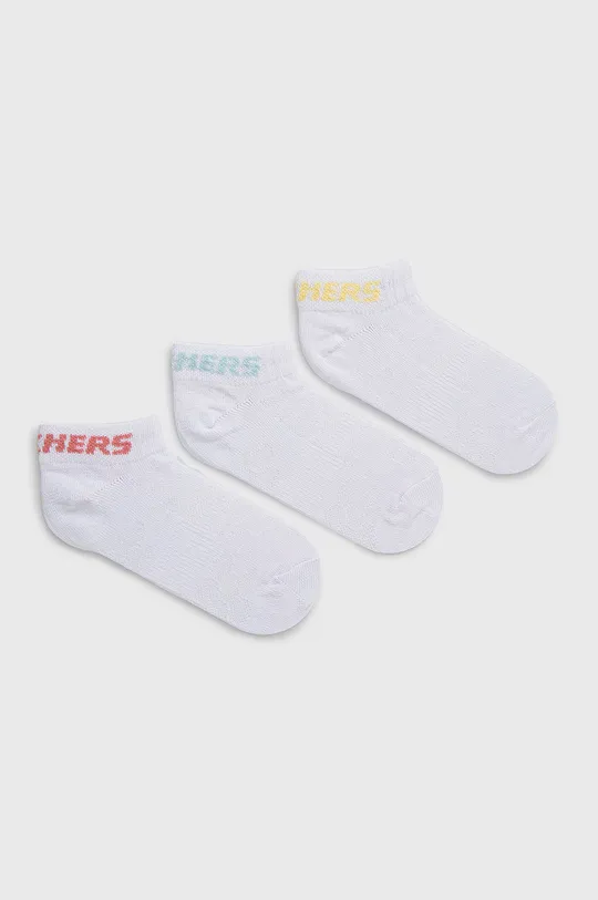λευκό Παιδικές κάλτσες Skechers Παιδικά