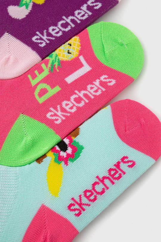 Dětské ponožky Skechers vícebarevná