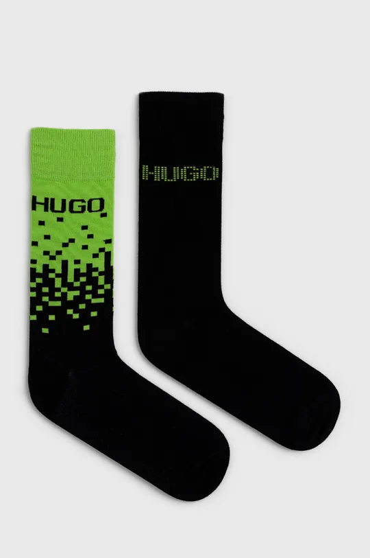 čierna Ponožky Hugo (2-pack) Pánsky