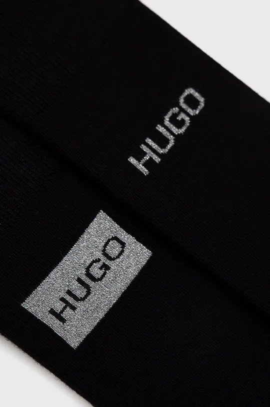 Шкарпетки Hugo (2-pack) чорний