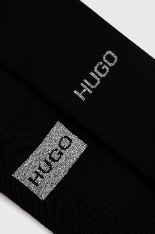 Κάλτσες Hugo (2-pack) μαύρο