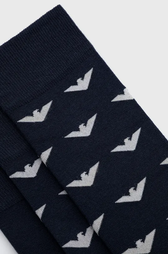 Ponožky Emporio Armani Underwear (3-pak) tmavomodrá