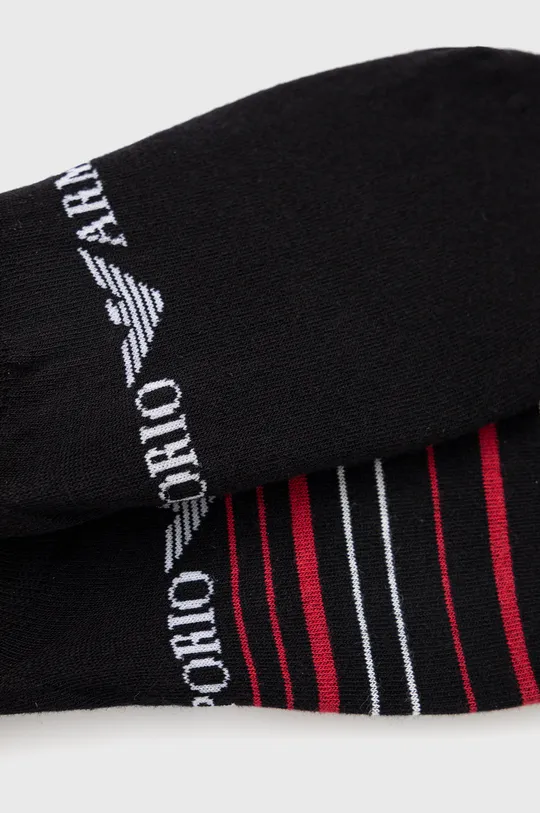 Κάλτσες Emporio Armani Underwear (2-pack) μαύρο