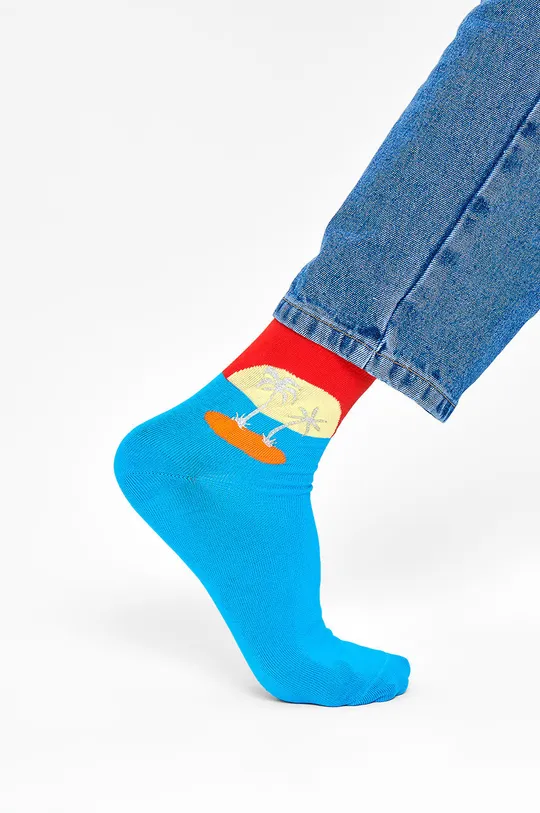 τιρκουάζ Κάλτσες Happy Socks Ανδρικά