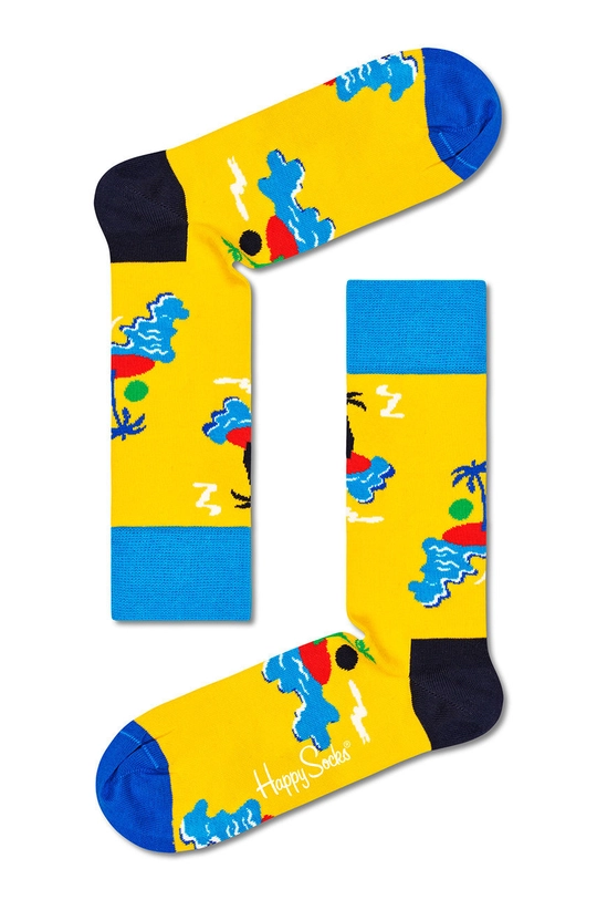 žltá Ponožky Happy Socks Pánsky